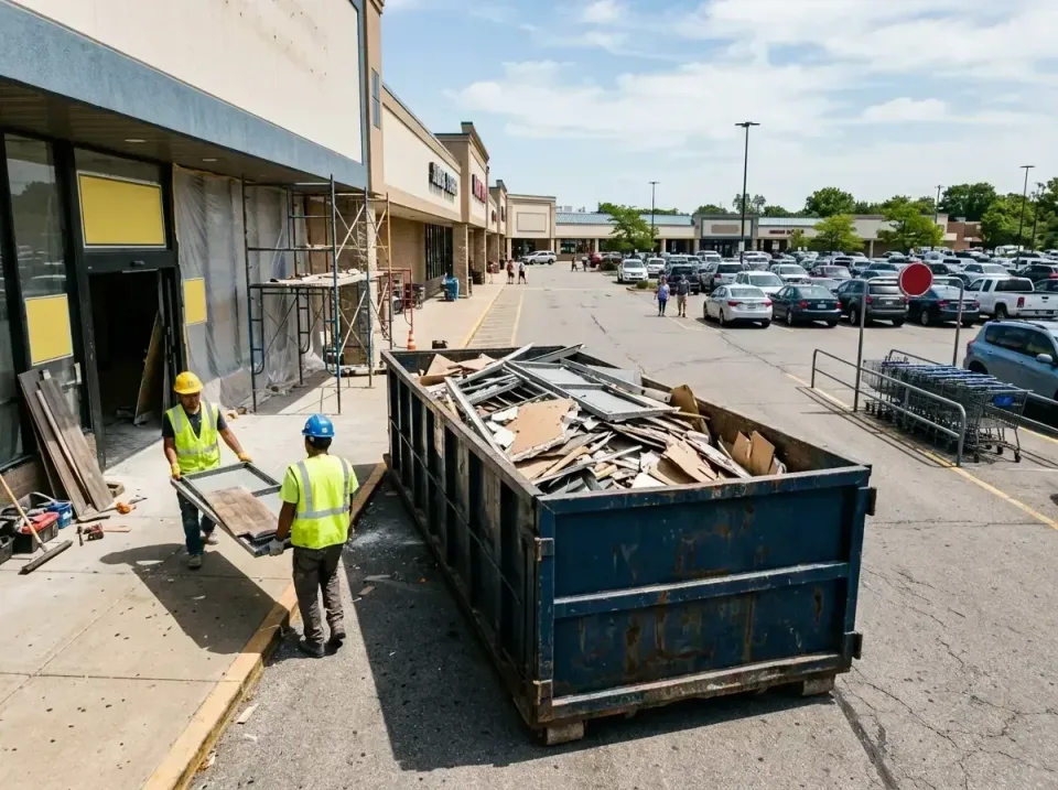 retail-store-renovation-debris-003 — frequently asked questions, Roll-off Dumpster Rentals in Saks, AL